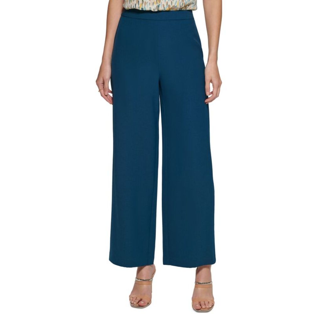 DKNY Petite Wide Leg Pants
